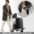 Cutout-People-EUR-TRA-2_Hohe-Aufloesung-Qualitaet-Freigstellte-Archviz-Personen-Download-Mann-Gepaeckwagen-Flughafen